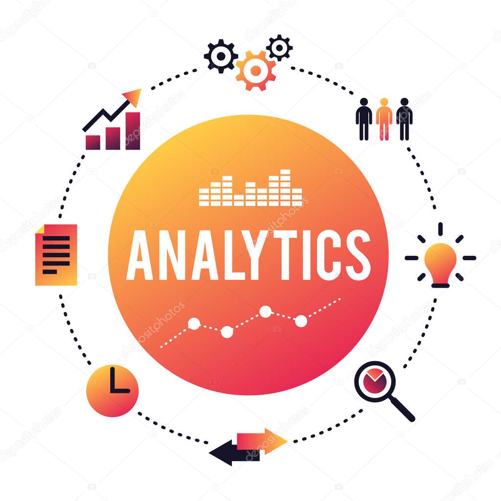 Business Analytics concept — Stock Vector © EgudinKa #155111522