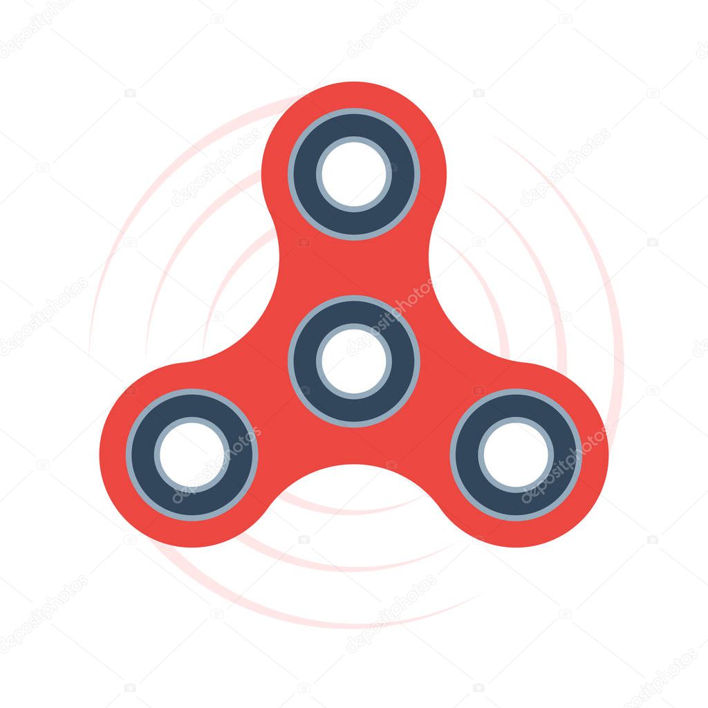 Hand spinner icon