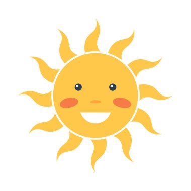 Mutlu güneş simgesi