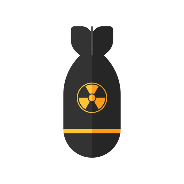 Icono atómico de la bomba cohete Ilustraciones De Stock Sin Royalties Gratis