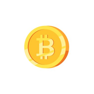 Altın Bitcoin sembolü