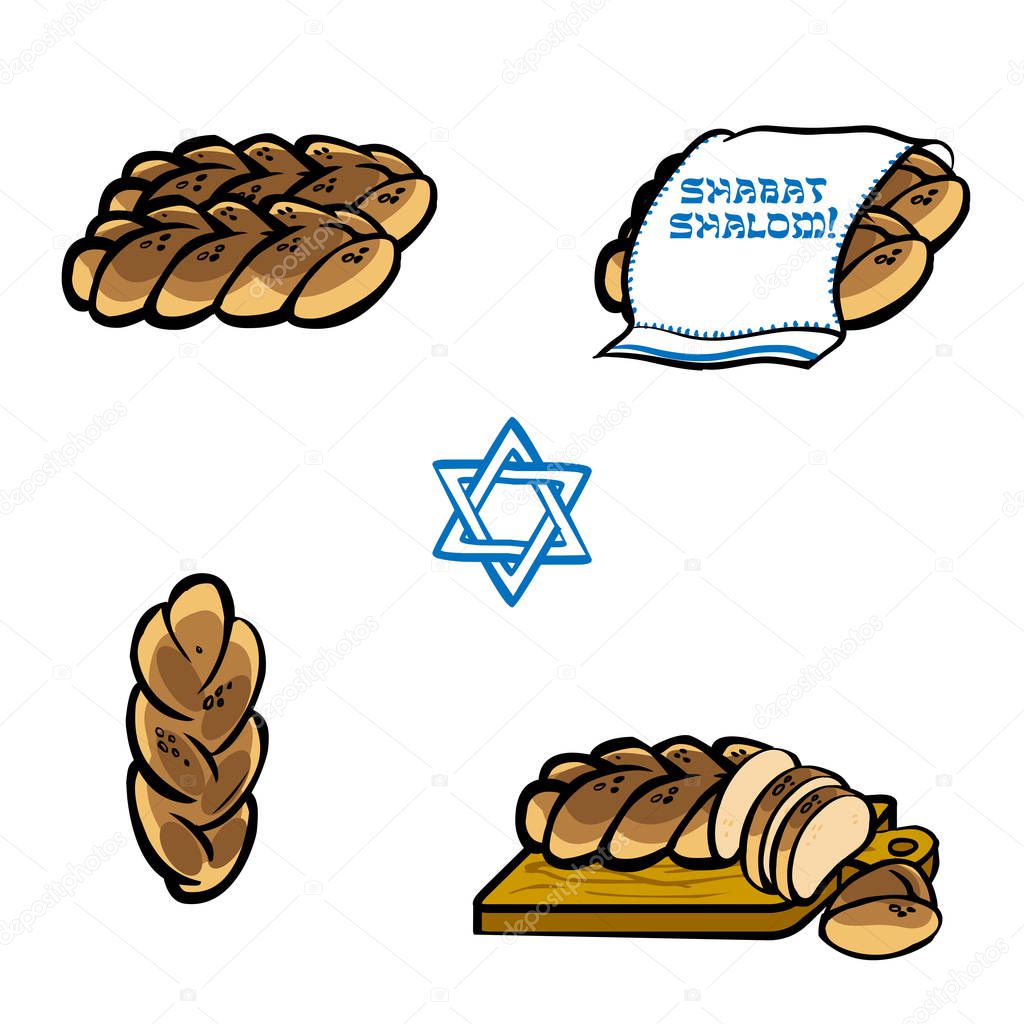 Challah bread for shabat