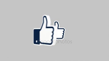 Sosyal Medya ağ animasyon mat alfa kanalı gibi