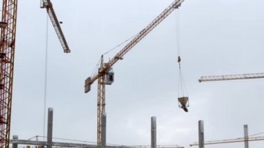 4 k bina inşaat vinç çalışma Kulesi