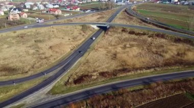 Çevre Yolu Arabaları Hava Görünümü