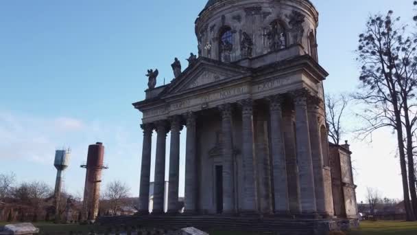 Kościół Rzymskokatolicki, Ukraina — Wideo stockowe