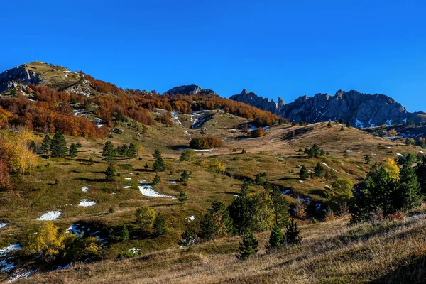 Mountains and hills  in the autumn in Bosnia and Herzegovina