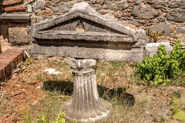 Architectual remainsof Roman-Greek culture at Butrint, Albania