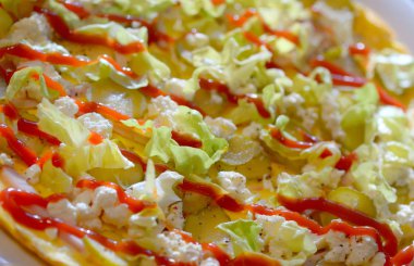 Jambon ve peynir omlet