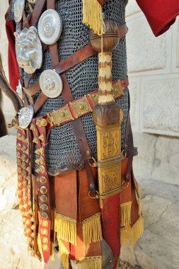 Romalı savaşçı demir zırh