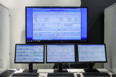 Monitörler ve büyük ekran.