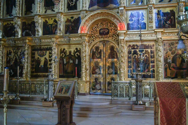 De iconostase van St. Sergius. — Stockfoto