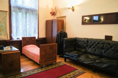 Stalin 'in ofisinde mobilya.