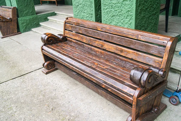 Old wooden bench. — Stock Photo, Image