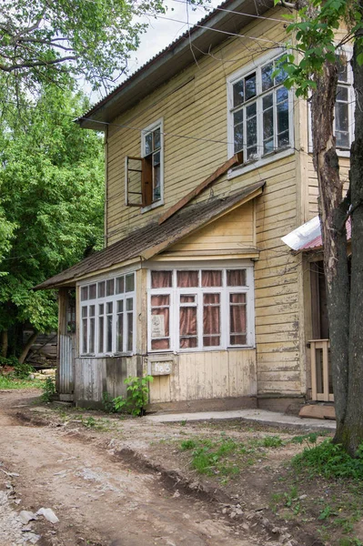 Teil des alten Hauses. — Stockfoto