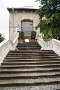Restoran martı için merdiven.