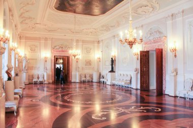White Hall Gatchina Sarayı.