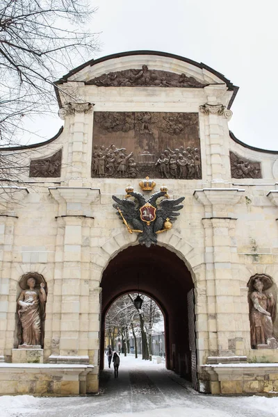 Peter Gate Fortaleza de Petro Paul . — Foto de Stock
