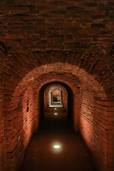 Sala de Fletcher al final del pasaje . — Foto de Stock