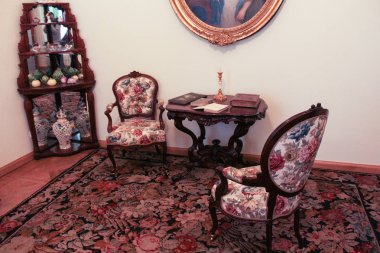 Okuma odası Gatchina Sarayı.