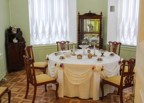 O interior da sala de jantar da torre . — Fotografia de Stock