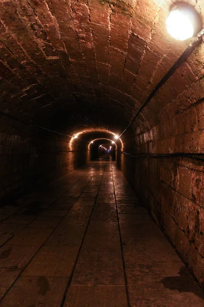 Cueva iluminada Palacio de Gatchina . — Foto de Stock