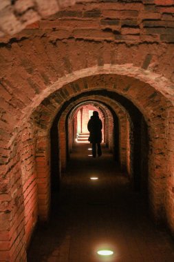 Kale duvarı ziyaretçilere.