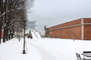 Peter Paul Fortress buz slaytları.