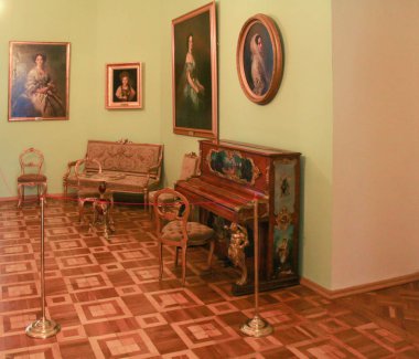 Müzik odası Gatchina Palace.