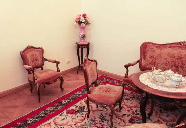 A belső tér a tea-szobában Gatchina palota. — Stock Fotó