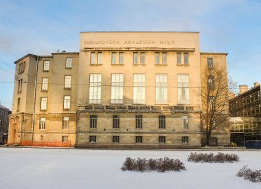 Bilimler Akademisi Kütüphanesi.
