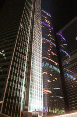 Moskova 'da yüksek binalar..