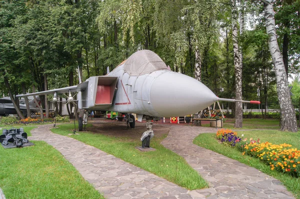 Avião militar MIG-21 . — Fotografia de Stock