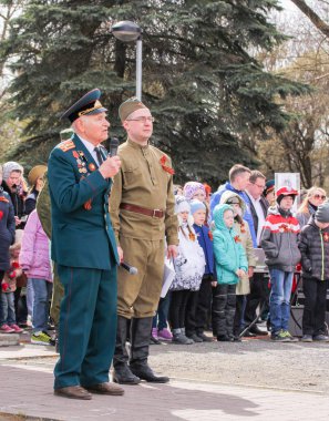 Bir savaşı gazisi tarafından konuşma.
