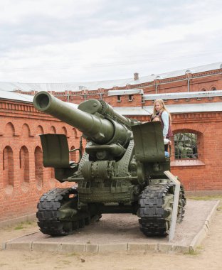 1931 yılında örnek yüksek güç obüs.