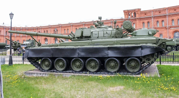 Czołg radziecki okresu. — Zdjęcie stockowe