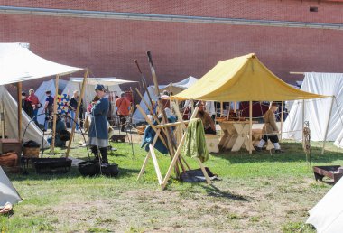 Konut ve nesneleri eski Viking.