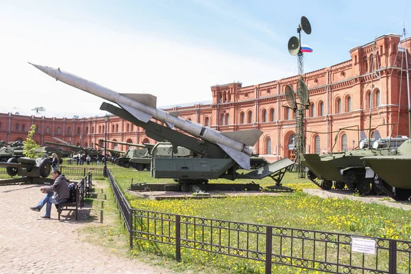 Exposición abierta del museo histórico-militar . — Foto de Stock