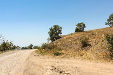 Dağ serpantin bir site.