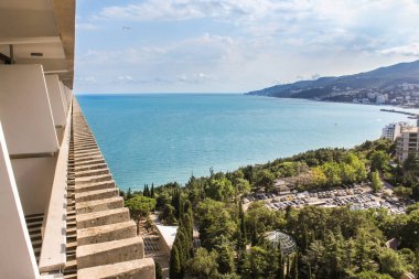 Balkondan Deniz Manzaralı.