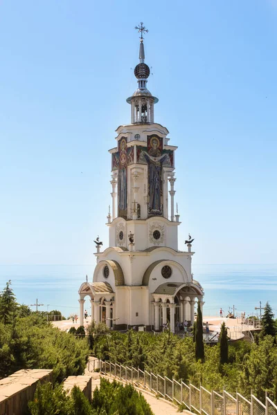 Domkyrkan på stranden. — Stockfoto