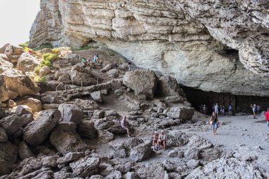 Grotto Golitsyn turist.