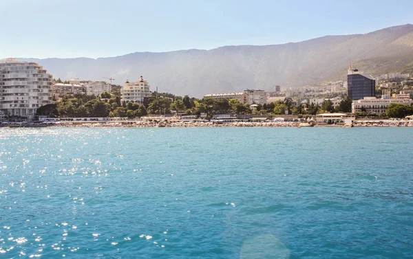 Ciudad playa costa . — Foto de Stock