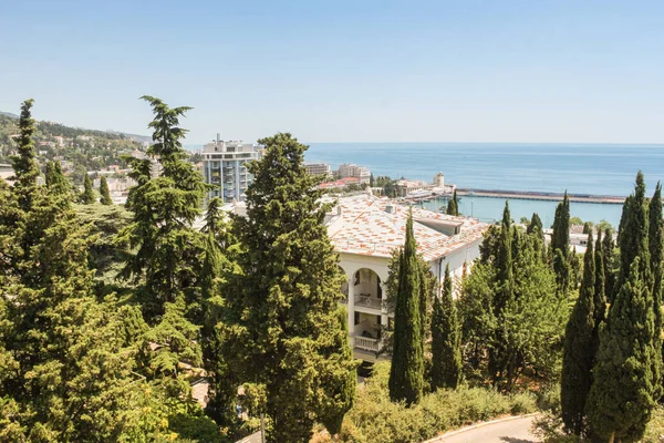 Yeşil şehir ağaçlar.