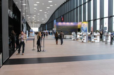 Expo forumun geniş bir salonu.