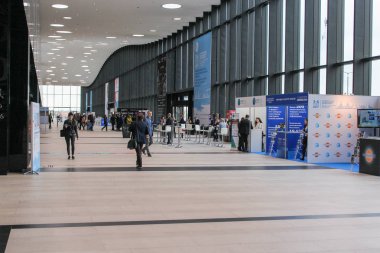 Expo forum salonu ziyaret.