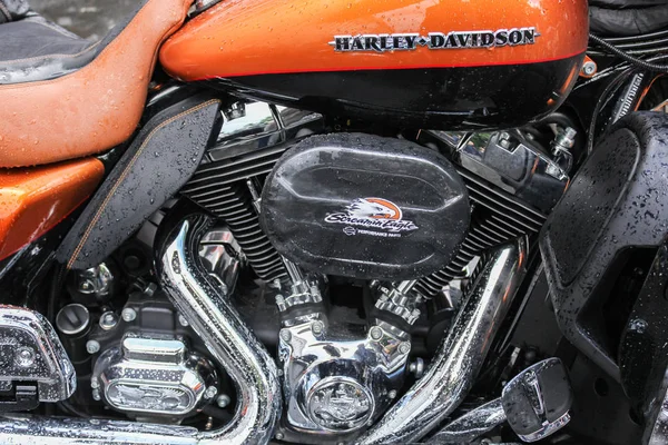 Componentes do motor de motocicleta . — Fotografia de Stock