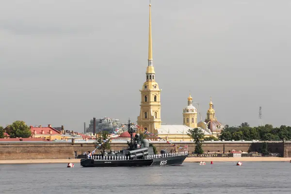 Rocket barco militar . — Fotografia de Stock