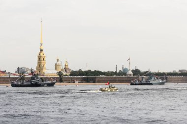 Petro-Pavlovsk kale deniz törende.