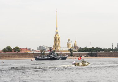 Petro-Pavlovsk kale deniz törende.
